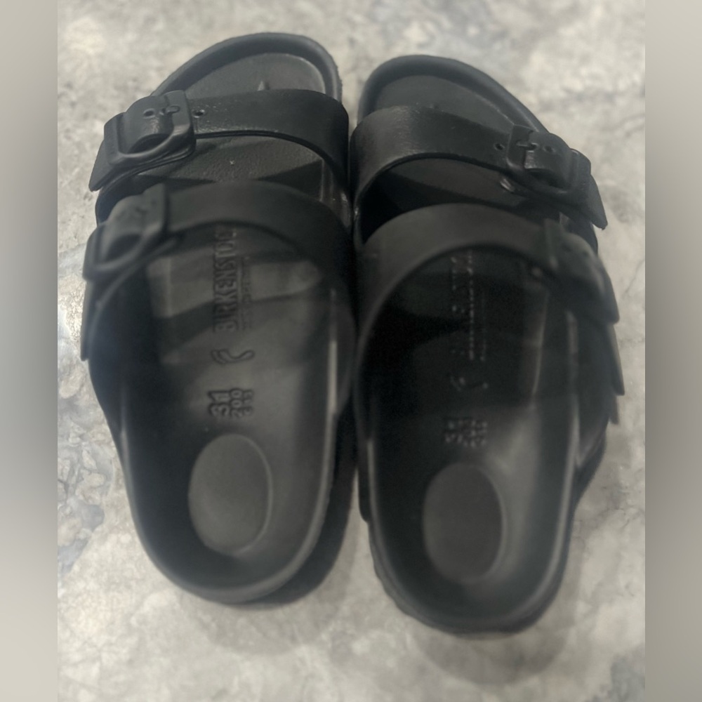 Birkenstock Kids Black Sandals 13 new - Picture 7 of 10